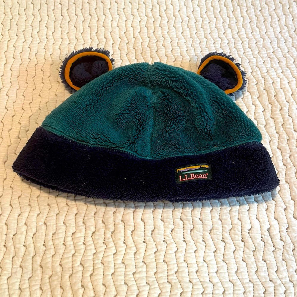 L.L. Bean fleece infant hat 12-24 mo.